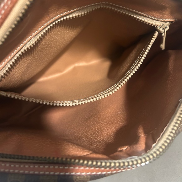 Celine Macadam Vintage Pouch Toiletry Case Unisex Clutch - Picture 17 of 17